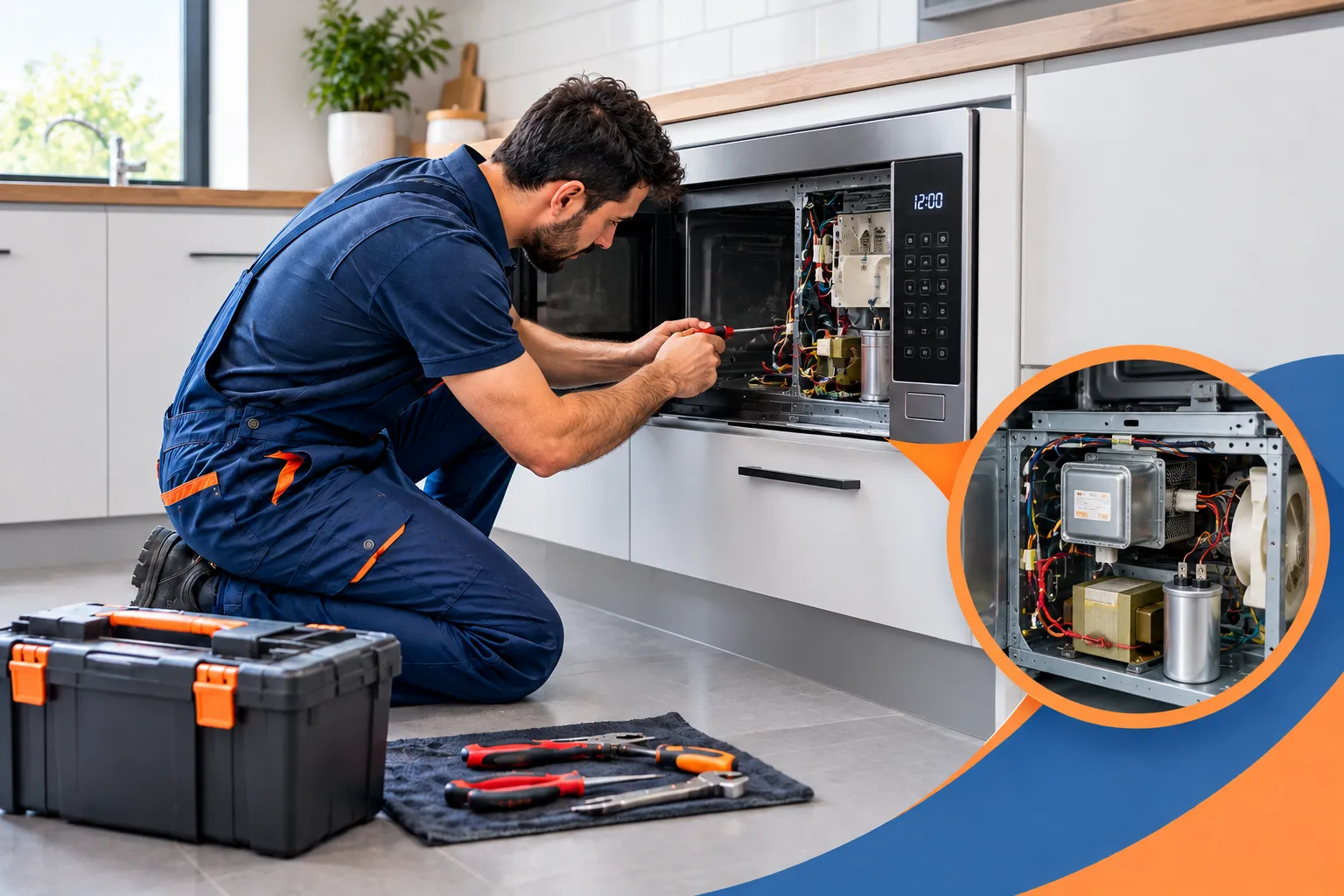 تعمیر تخصصی مایکروویو و مایکروفر در میاندوآب